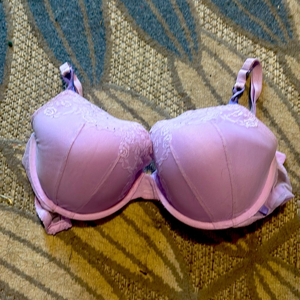 Victoria secret purple bra.